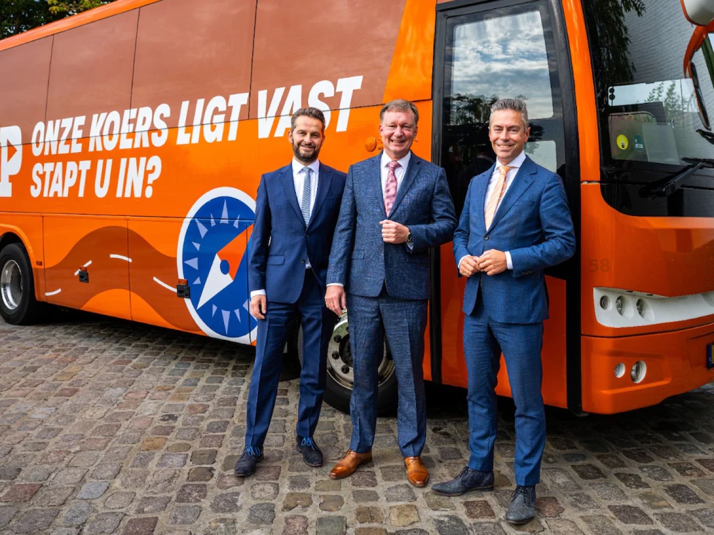 Chris Stoffer van de SGP tijdens een debat